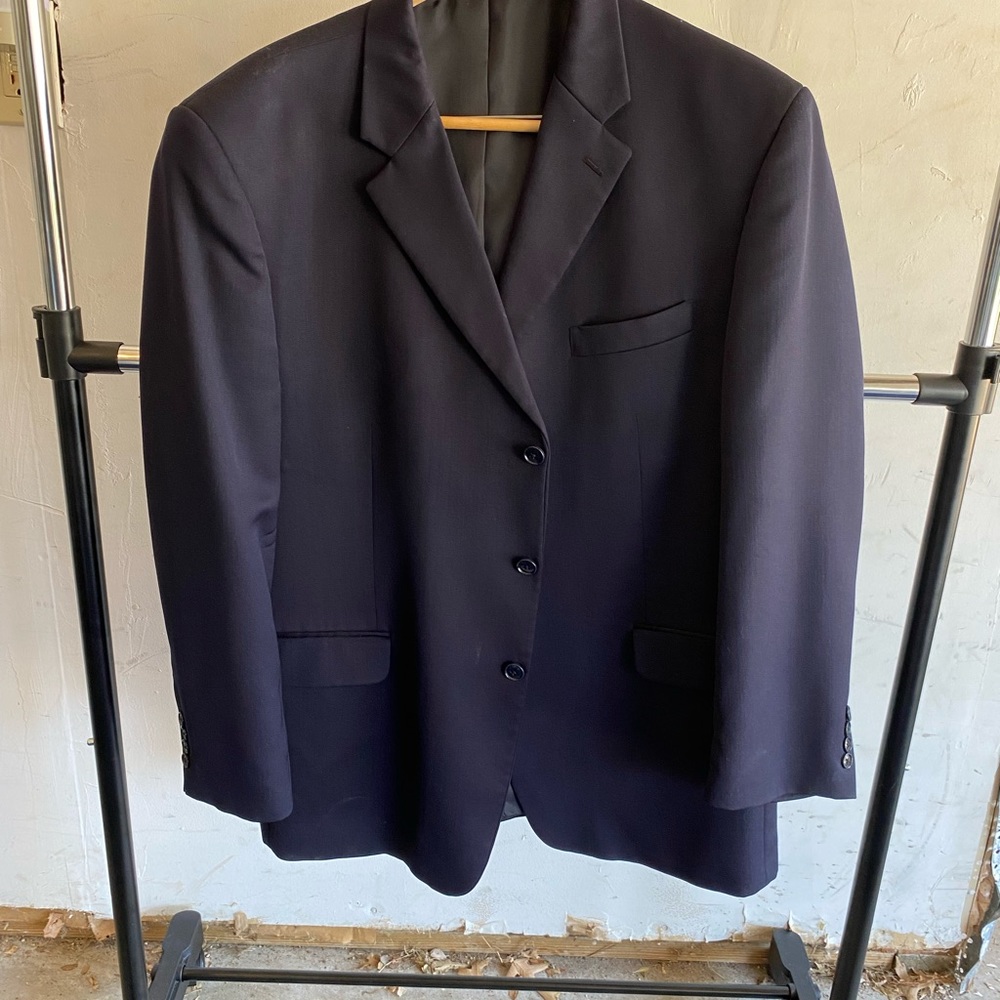 Mens Navy Blue Blazer
